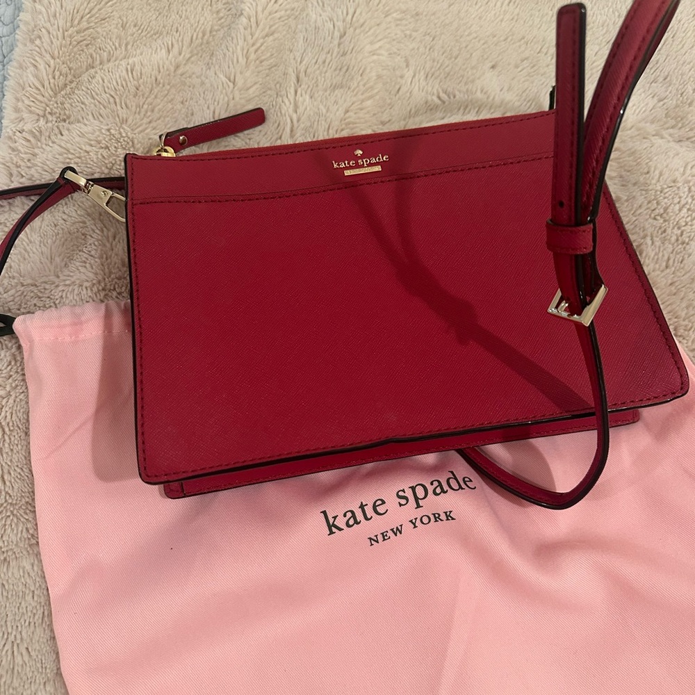 Kate Spade Red Crossbody Bag